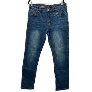 Kenneth Cole NWT Athletic Fit Slim Through Thigh 2 Way Stretch Denim Jeans